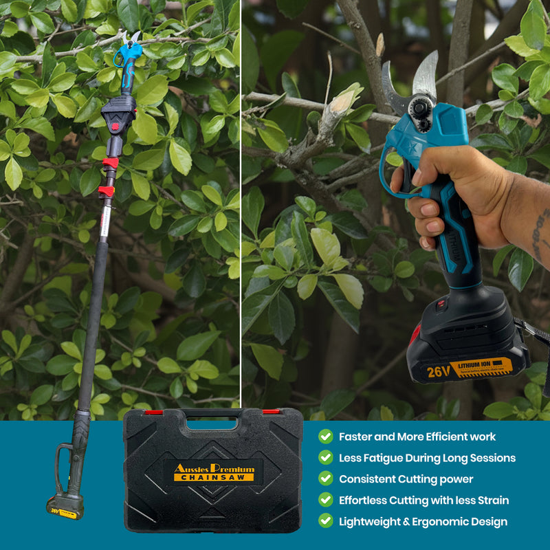 Aussies Premium Ultimate Garden Chainsaw Combo Deal