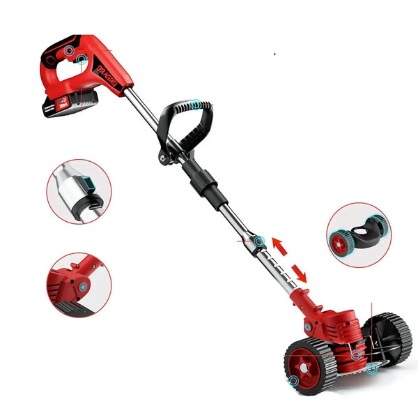 3-in-1 Cordless Electric Grass Lawn Mower