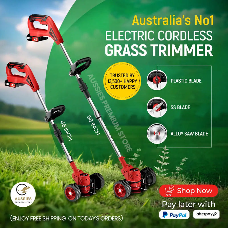 3-in-1 Cordless Electric Grass Lawn Mower