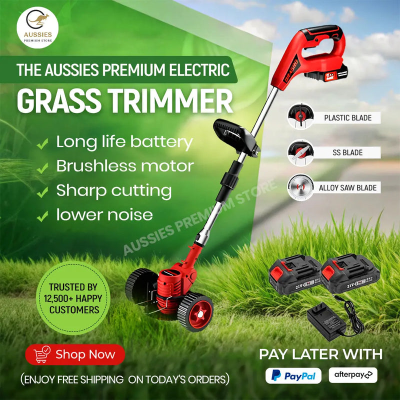 3-in-1 Cordless Electric Grass Lawn Mower