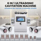 6-in-1 Cavitation & RF Beauty Machine For Saloon And Home
