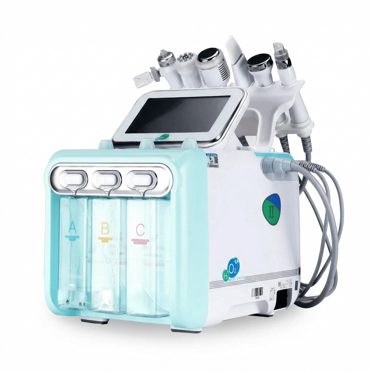 Hydro Dermabrasion RF EMS LED Facial 6 in 1 Beauty Machine For Home Or Saloon