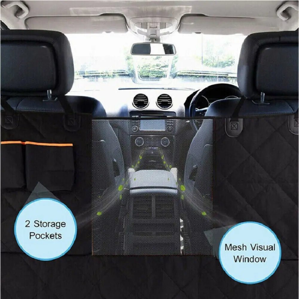 Pet Waterproof Seat Cover, Seat Belt, Pet Leash Combo