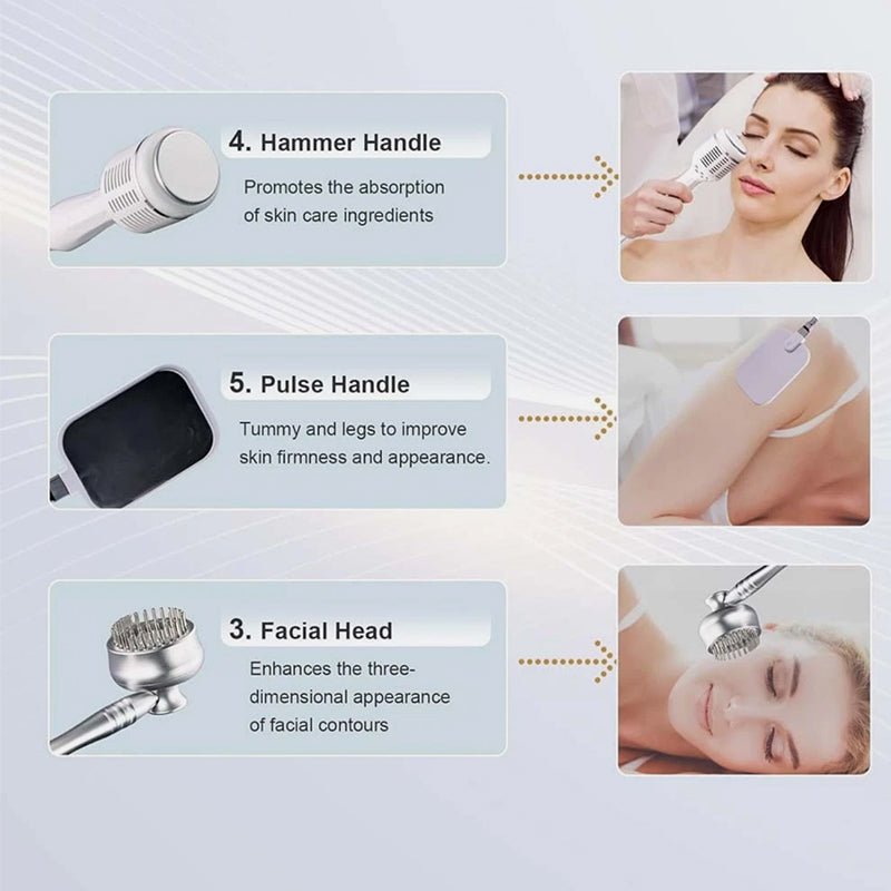 9-in-1 Cavitation & RF Body Contouring Machine For Home And Saloon