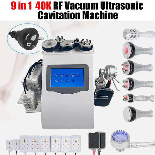9-in-1 Cavitation & RF Body Contouring Machine For Home And Saloon
