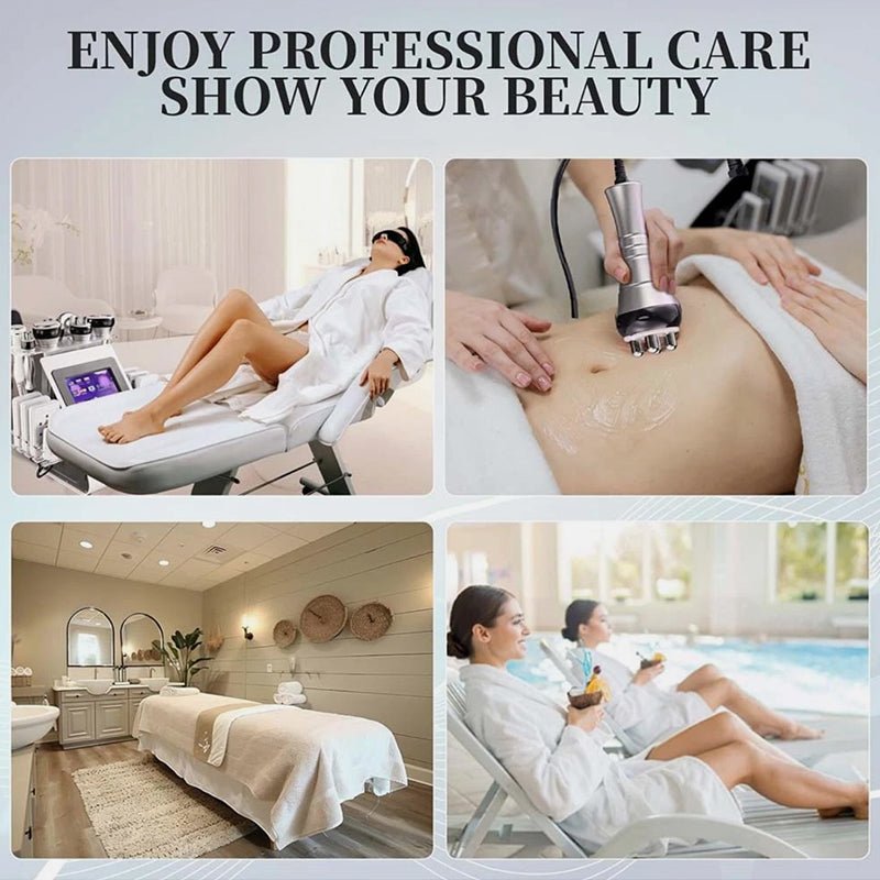9-in-1 Cavitation & RF Body Contouring Machine For Home And Saloon