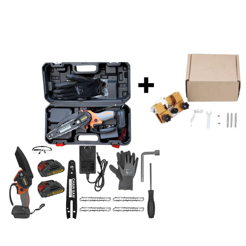 Aussies Premium 6 Inch Cordless Electric Chainsaw