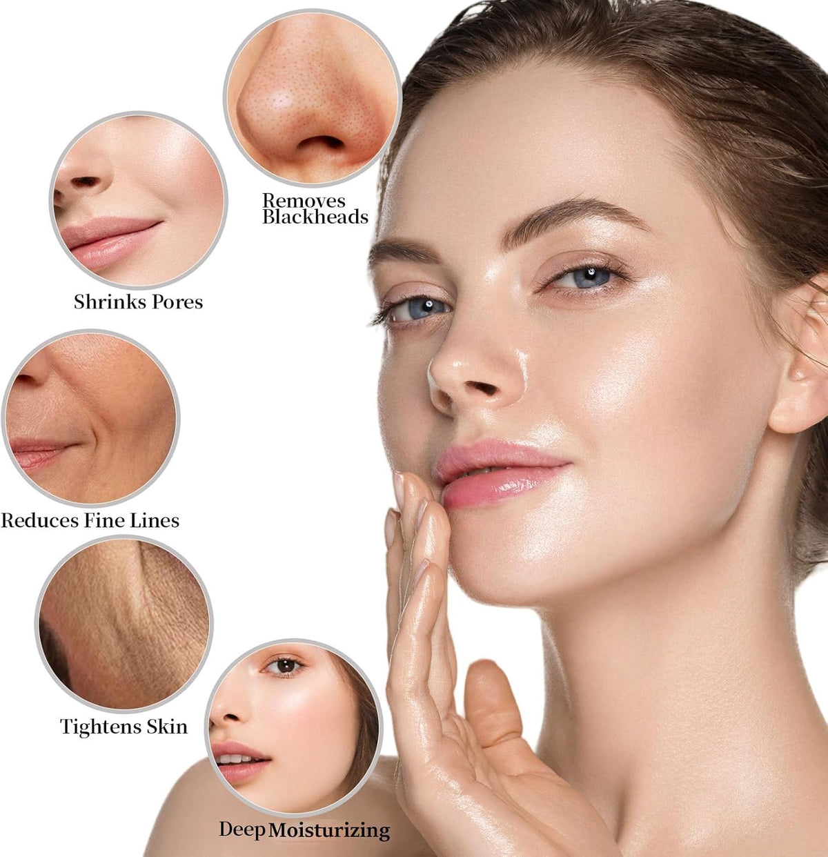 Hydro Dermabrasion RF EMS LED Facial 6 in 1 Beauty Machine For Home Or Saloon