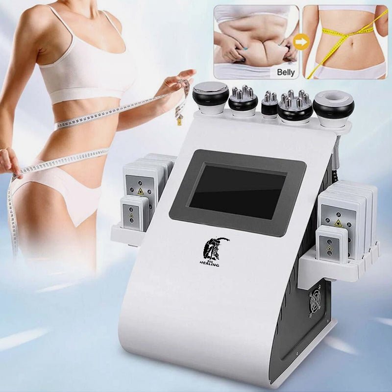 6-in-1 Cavitation & RF Beauty Machine For Saloon And Home