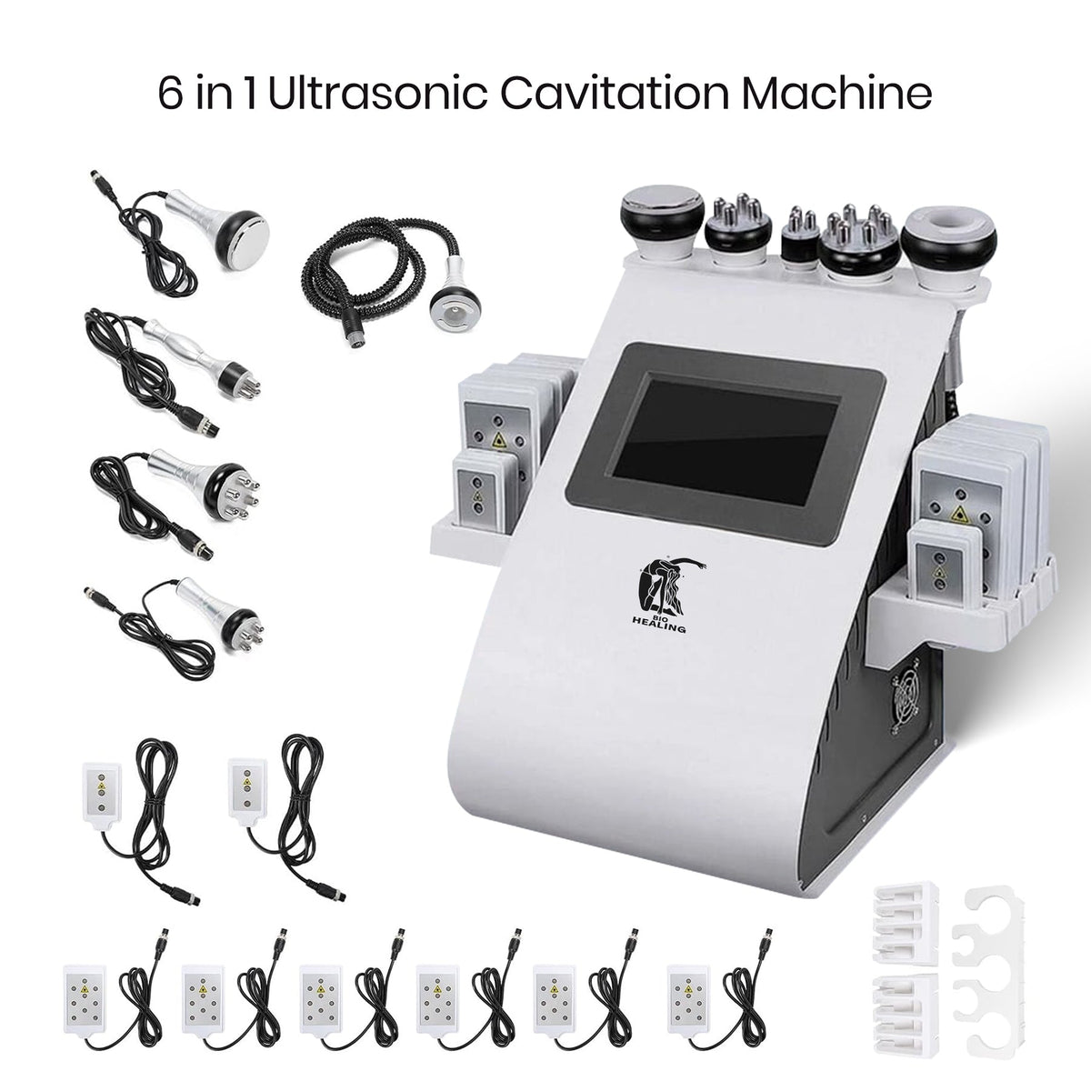 6-in-1 Cavitation & RF Beauty Machine For Saloon And Home