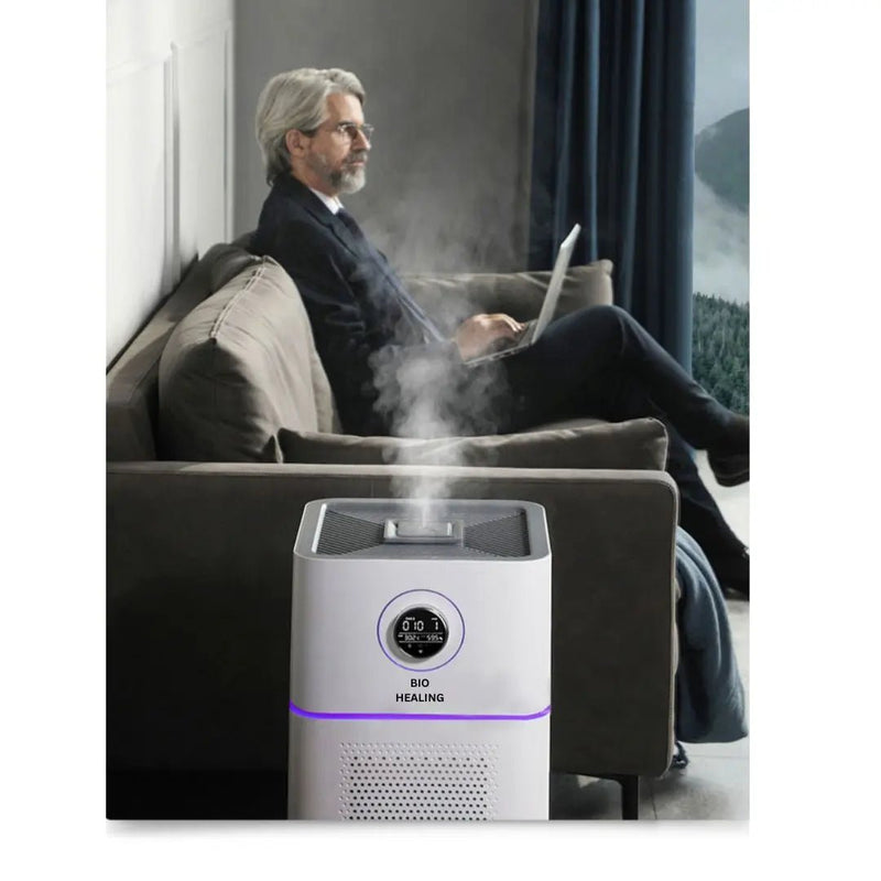Bio Healing Hospital-Grade 5 Layers HEPA 13 Air Purifier & Humidifier