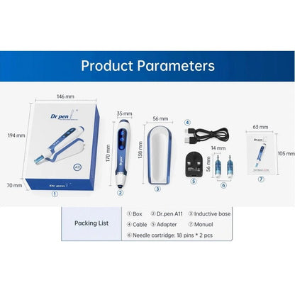 Dr. Pen A11 Ultima PRO Microneedling Pen – Professional Skin Needling Pen Kit