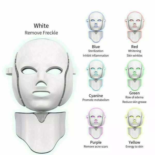 LED Light Face Mask Facial
