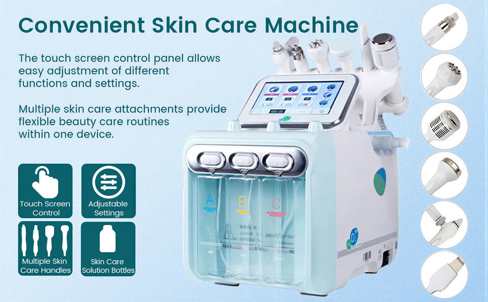 7 in1 Facial Care Machine with Mask Multifunctional Face Skin Care Device